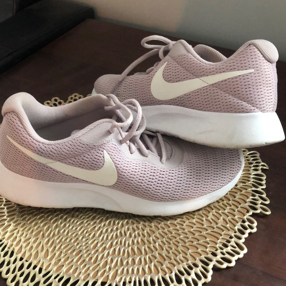 Blush pink Nikes
